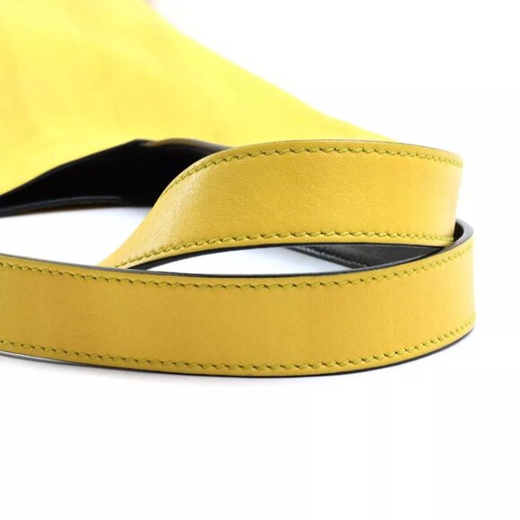 Authenticity guaranteed FENDI Shoulder Bag Tote Bag Yellow/Black - Picture 5 of 12